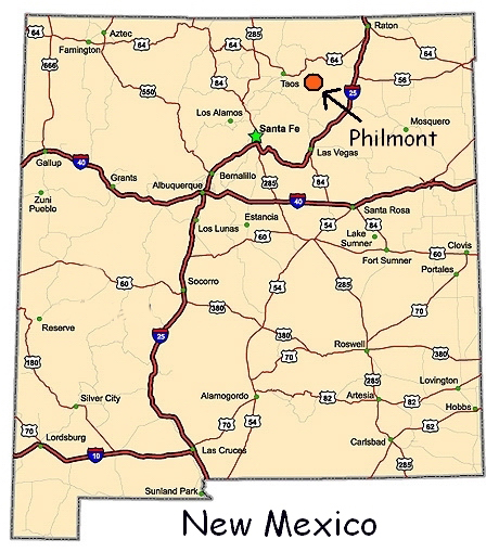 New Mexico Map